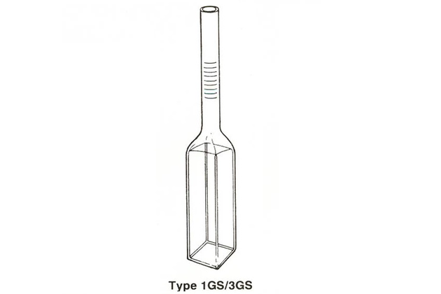 Cell, Type 3GS – Fluorimeter Rectangular with Graded Seal