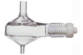 Cinnabar Spray Chamber with Helix , 20ml cyclonic, Borosilicate glass (20-809-0183HE)