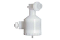 Tracey PFA44 Spray Chamber with Aux Port, ScrewLok & Helix, 44ml cyclonic, PFA (20-809-2578)