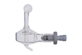 Twinnabar Spray Chamber with Helix and Screw Mount, 20ml cyclonic, Borosilicate glass (20-809-3650HE)