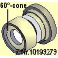 Right contact, 60°, 1 pc