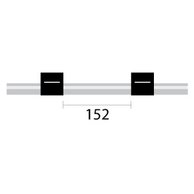 PVC Pump Tubing Long, 2 tag, 152 mm