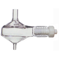 Cinnabar Spray Chamber with Helix , 20ml cyclonic, Borosilicate glass (20-809-0183HE)