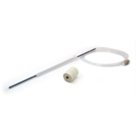 PTFE Sheathed Carbon Fibre Probe 1.0mm ID with 1/4-28 ratchet fitting, Perkin Elmer (70-803-0816)