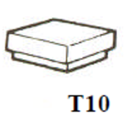 Teflon lids for Type 1, 9 and 18 Cells