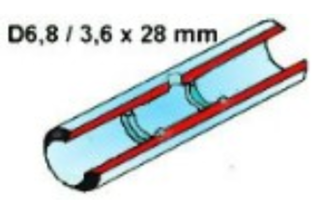 Tube, pyrocoated, LONGLIFE, Thermo Electron (Unicam), 10 pcs (56UN006)