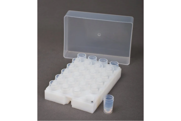 24 Position Short Rack Kit with Cover - includes 24 - 1.5mL PFA Vials  (SP6322)