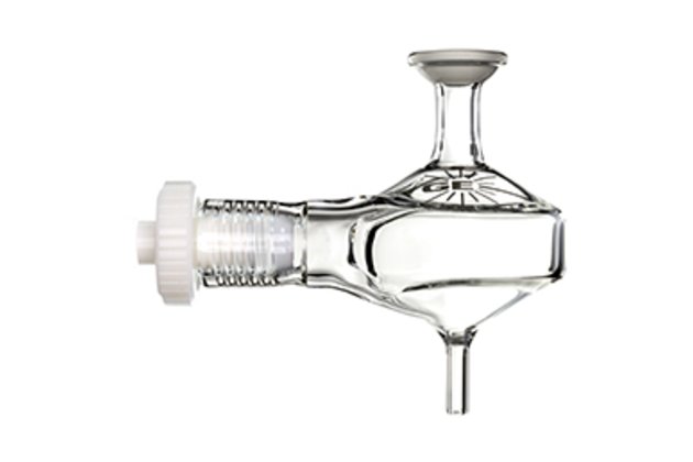 Cinnabar Spray Chamber with Helix , 20ml cyclonic, Borosilicate glass (20-809-0164HE)