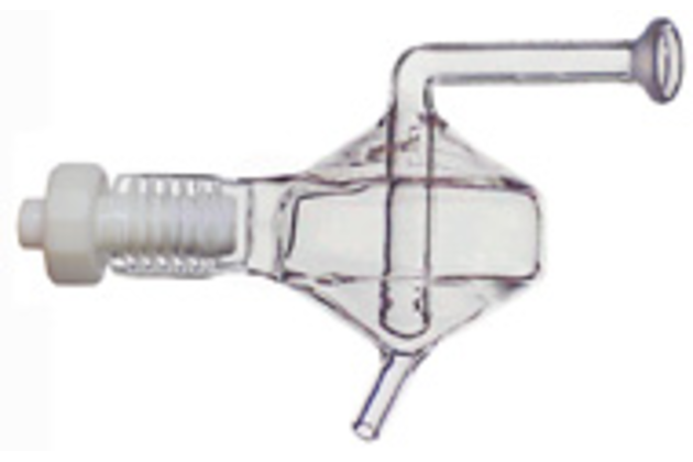 Twister Spray Chamber with Helix , 50ml cyclonic, Borosilicate glass (20-809-0260HE)