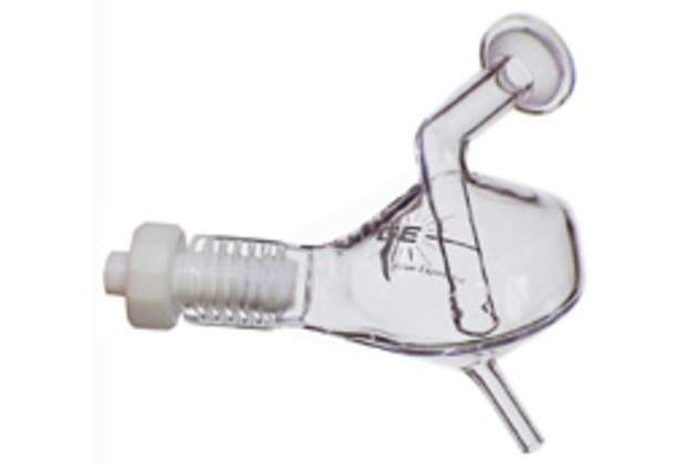 Twinnabar Spray chamber with Helix, 20ml cyclonic, Borosilicate glass (20-809-0536HE)