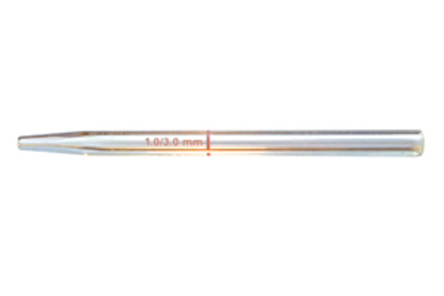 Tapered Quartz Injector 0.75mm (EMT)