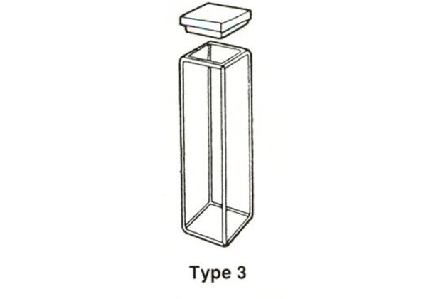 Cell, Type 3 – Fluorimetric Rectangular