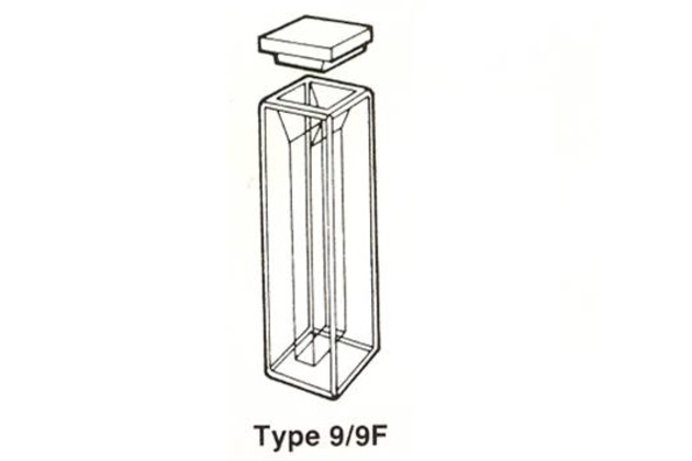 Cell, Type 9F – Semi-Micro Fluorimeter