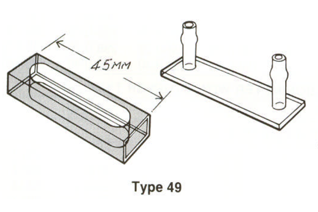 Cell, Type 49 – Flow Through  Demountable 