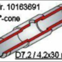 Tube, uncoated 60°, Shimadzu (56Shi10)