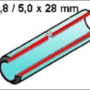 Tube, pyrocoated for Thermo Electron (Unicam), 10 pcs (56UN001)