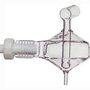 Twister Spray Chamber with Helix , 50ml cyclonic, Borosilicate glass (20-809-0208HE)