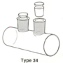 Cell, Type 34 – Cylindrical Two Stoppers