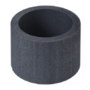 High-Purity Graphite Crucible, 44,5 ml (7161)